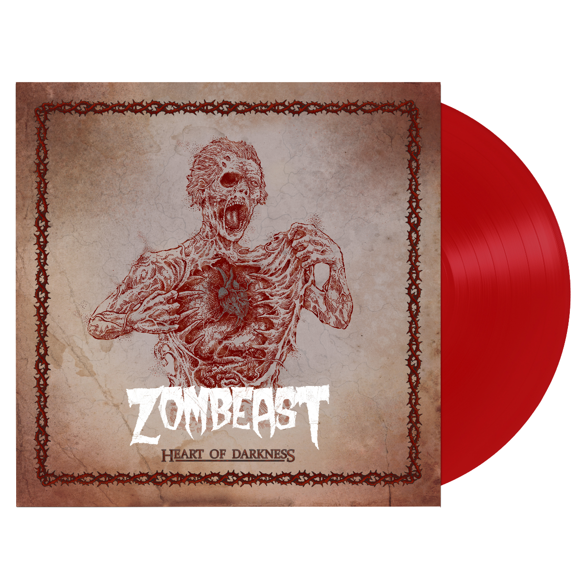 ZOMBEAST 'Heart Of Darkness' Vinyl Red